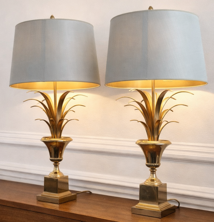 Lamps en laiton décoratifs élégants